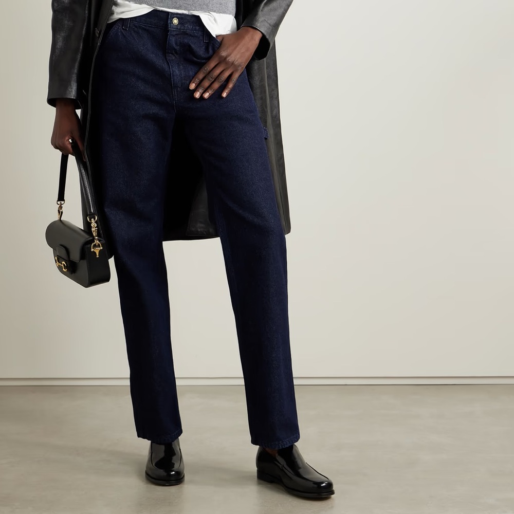 Nili Lotan Calvin Carpenter Jean blue Wash nwt $495